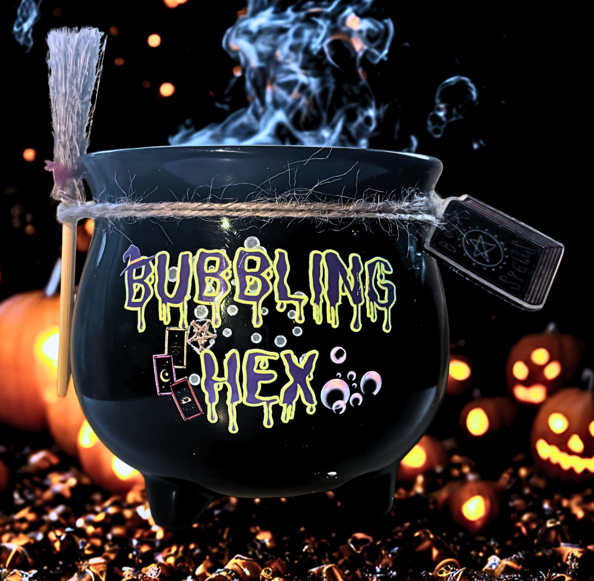 14oz Bubbling Hex Cauldron