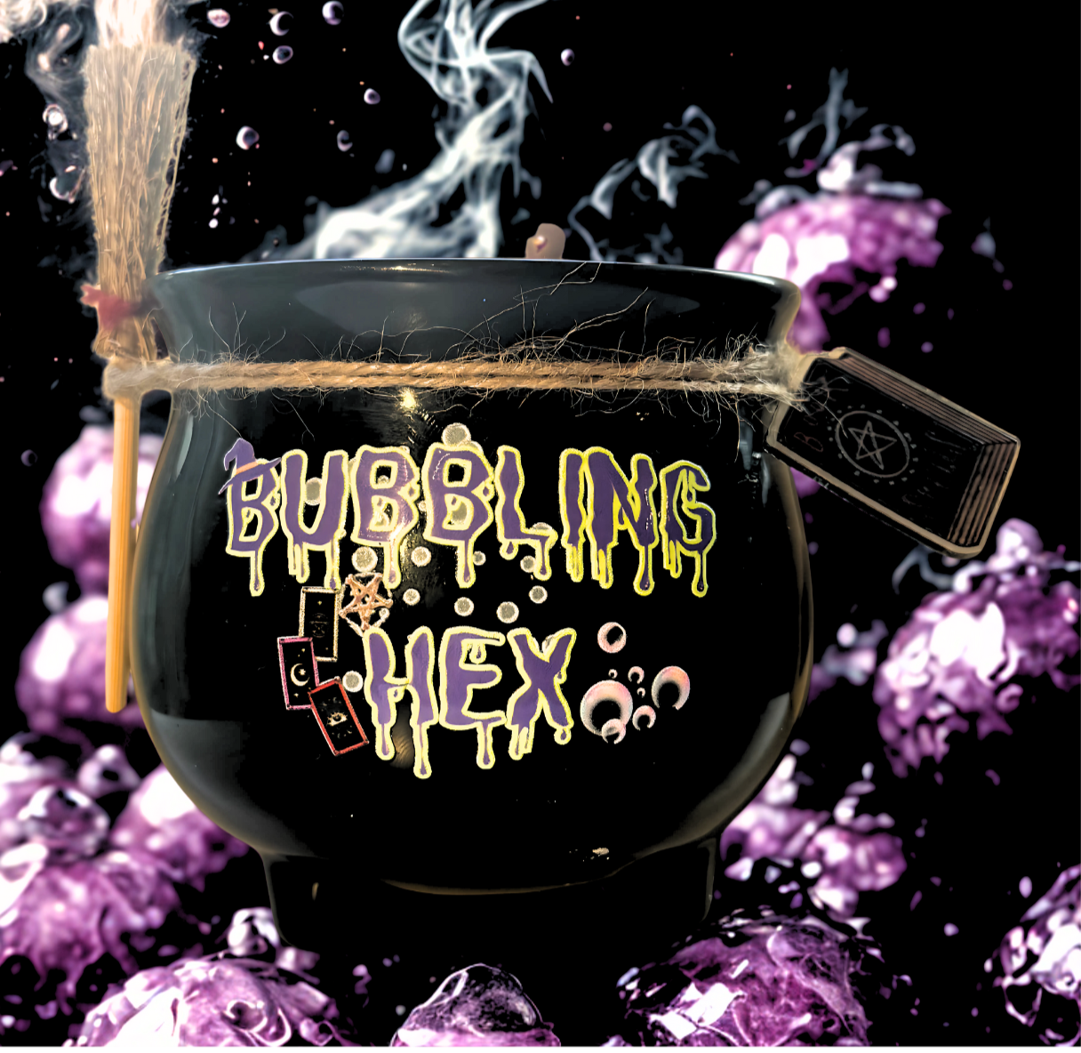 14oz Bubbling Hex Cauldron