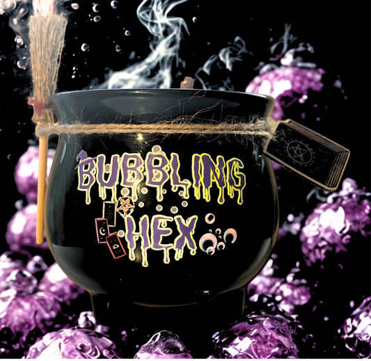 14oz Bubbling Hex Cauldron