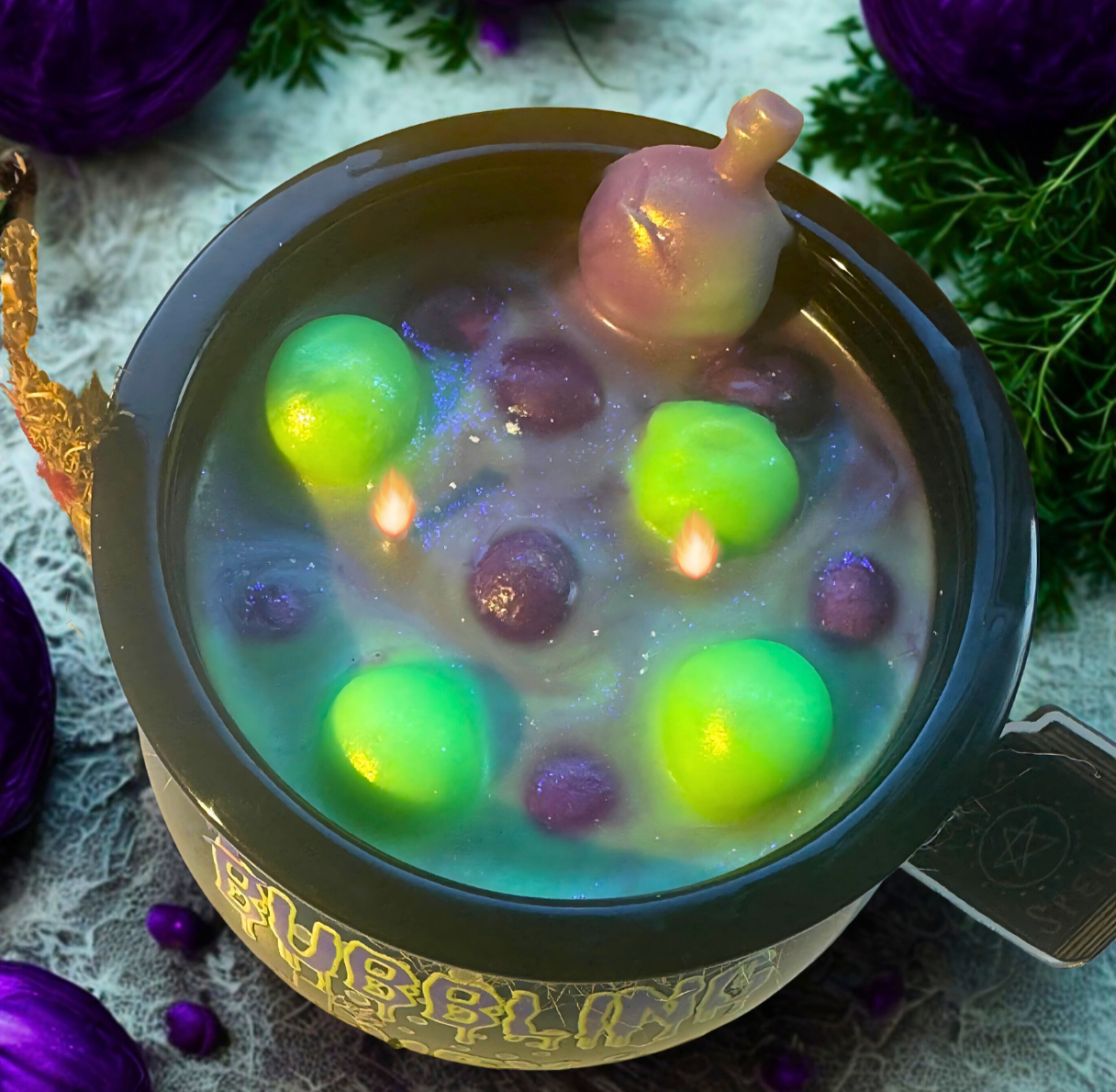 14oz Bubbling Hex Cauldron