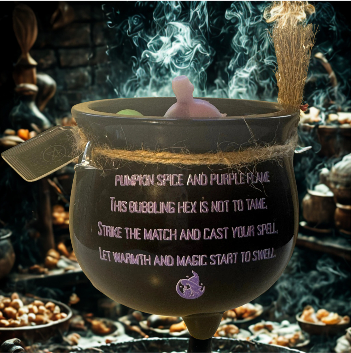14oz Bubbling Hex Cauldron