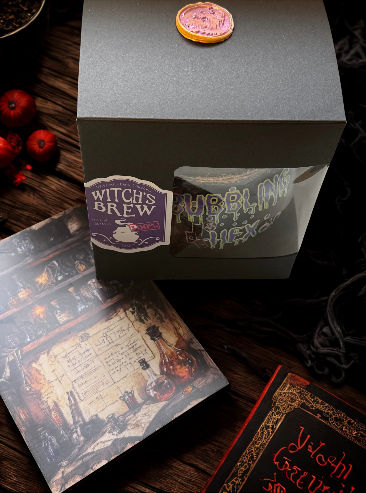 14oz Bubbling Hex Cauldron