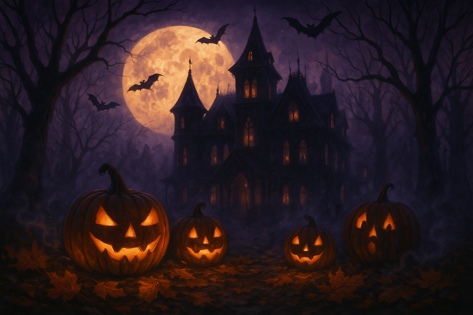 Halloween spooky