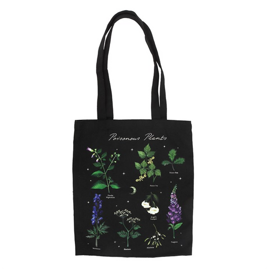 *Poisonous Plants Polycotton Tote Bag (36/72)