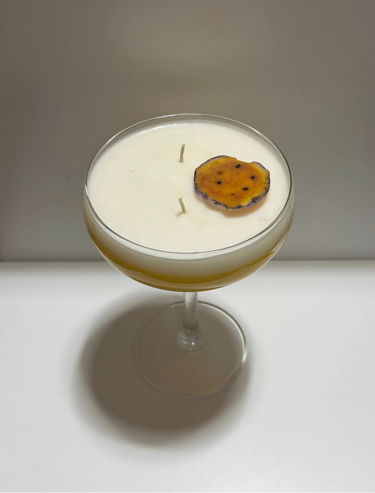 Passion Fruit Martini Glass