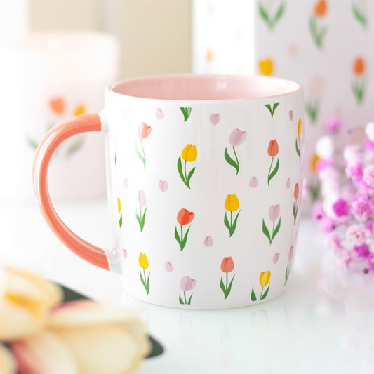 Tulip Print Mug